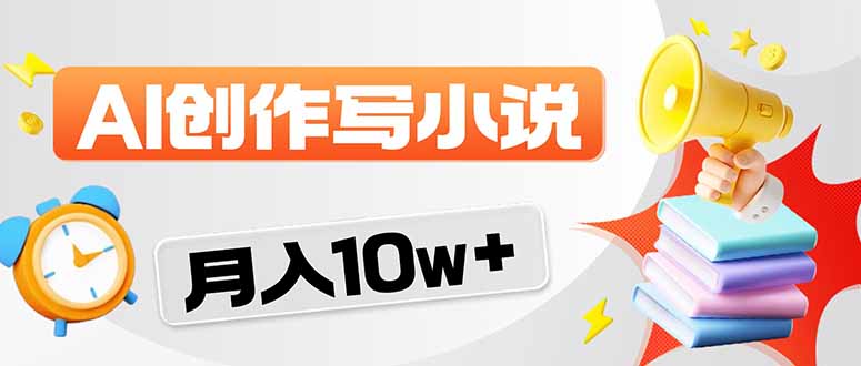 2026风口项目AI写小说 轻松实现月入10w+-皮皮网创