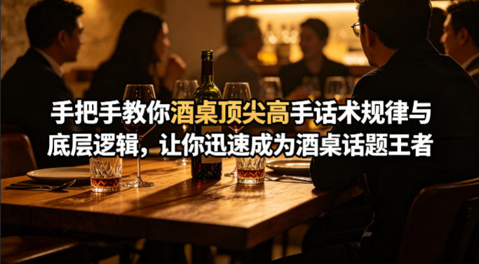 付费文章：手把手教你酒桌顶尖高手话术规律与底层逻辑，让你迅速成为酒桌话题王者(二十年全网独家经验分享)-皮皮网创