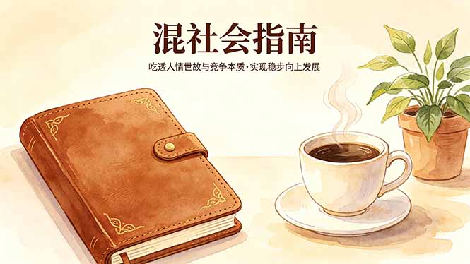 付费文章：混社会指南，吃透人情世故与竞争本质，实现稳步向上发展-皮皮网创