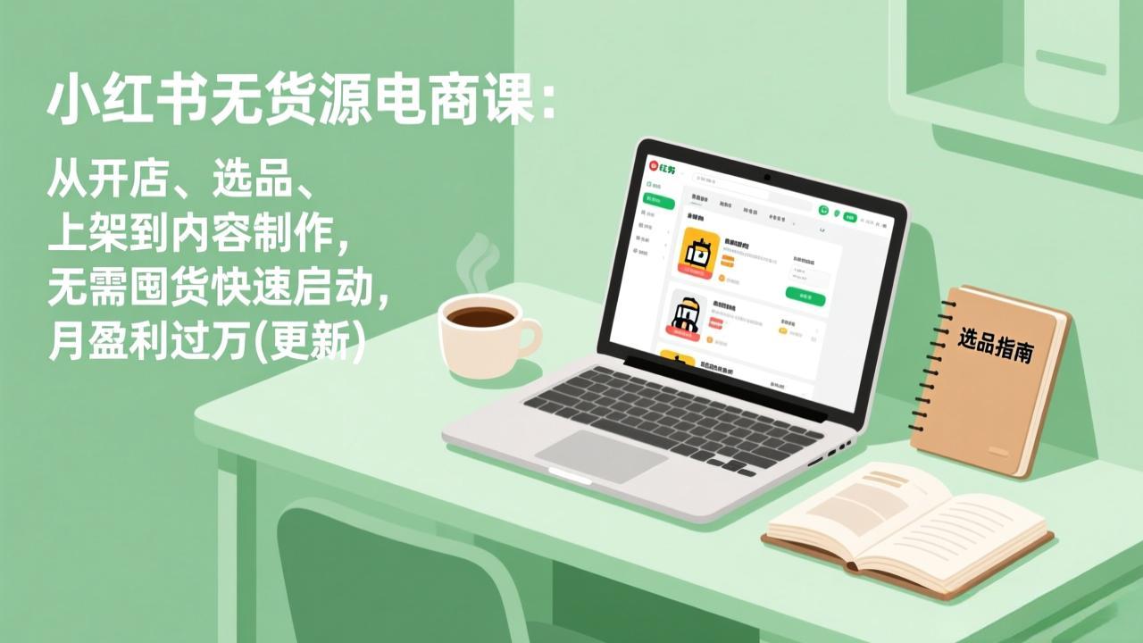 小红书无货源电商课(5月12更新-皮皮网创