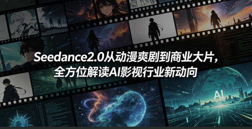 Seedance2.0从动漫爽剧到商业大片，全方位解读AI影视行业新动向-皮皮网创