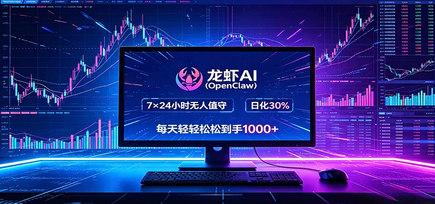龙虾AI(OpenClaw)全自动挂机，智能操控电脑高效执行任务，每天轻松到手四位数-皮皮网创