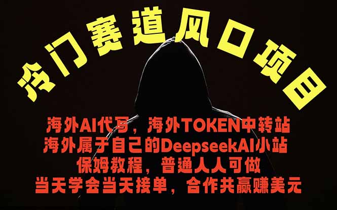 冷门赛道风口项目 海外AI代写！0成本运作完全免费！当天注册当天接单，接单接到手抽筋，无脑...-皮皮网创