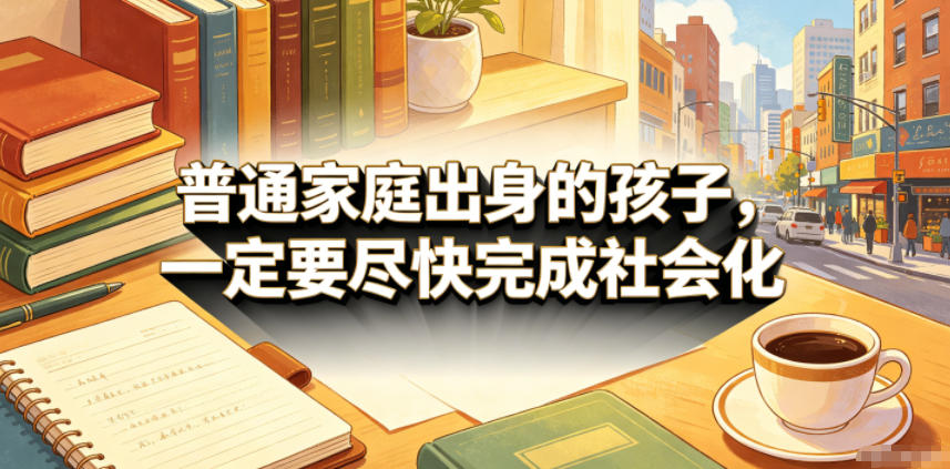 付费文章:普通家庭出身的孩子,一定要尽快完成社会化-皮皮网创