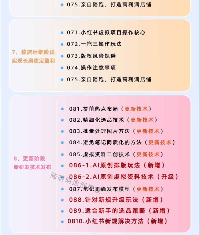 图片[4]-小红书虚拟项目特训班9.0，全面拥抱AI，批量产出原创PPT货源，单品/单店纯利润几万到几十W-皮皮网创