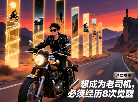 付费文章：想成为老司机，必须经历8次觉醒-皮皮网创