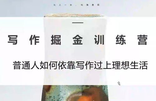 微微老师·写作掘金训练营(更新6月)-皮皮网创