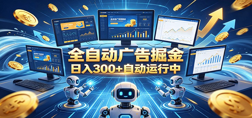 自动广告G机，日入300+，正规平台，广告浏览获益，时间自由，适合各类人群日常增收-皮皮网创