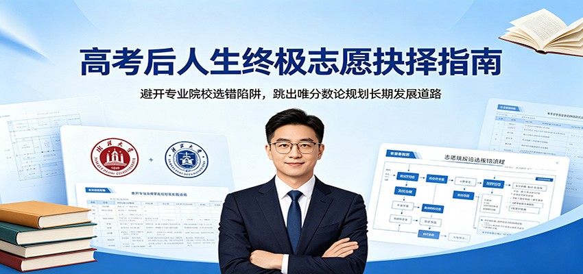 高考后人生终极志愿抉择指南:避开专业院校选错陷阱,跳出唯分数论规划长期发展道路-皮皮网创