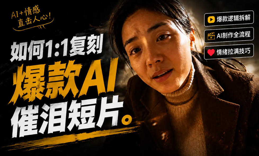 豆包+Gemini生成真人AI短剧-拆解复刻百万爆款第一人称短片,一站式讲透爆款复刻全流程-皮皮网创