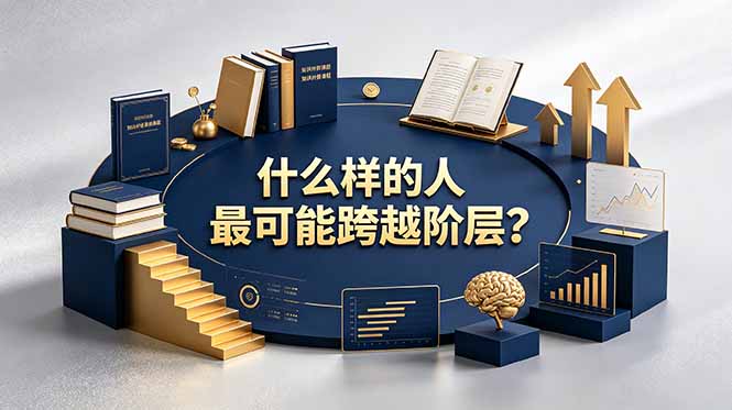 付费文章:什么样的人最可能跨越阶层?具备这五种特质,普通人也能顺利跨越阶层-皮皮网创