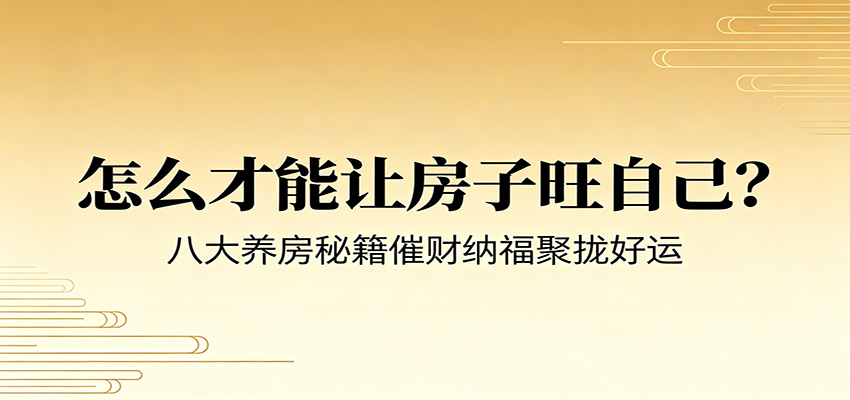 付费文章《怎么才能让房子旺自己？》八大养房秘籍催财纳福聚拢好运-皮皮网创