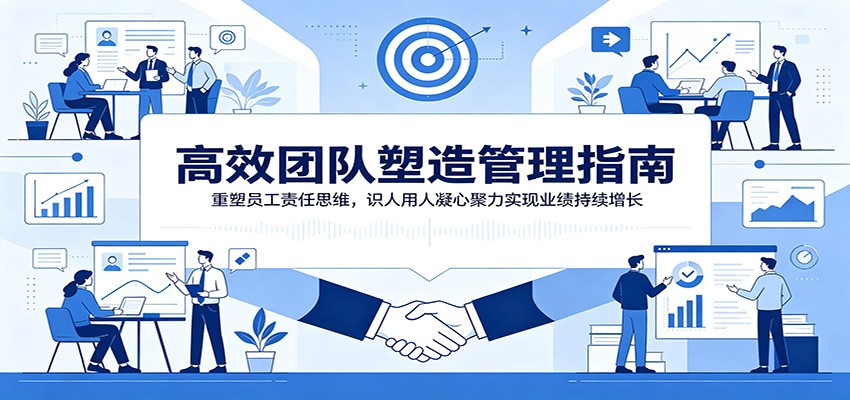 高效团队塑造管理指南：重塑员工责任思维，识人用人凝心聚力实现业绩持续增长-皮皮网创