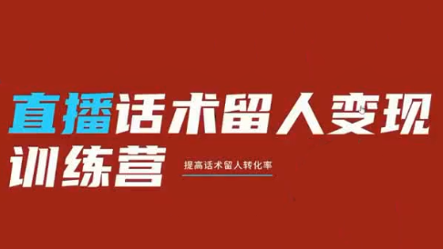 纹汐·直播话术留人变现训练营-皮皮网创