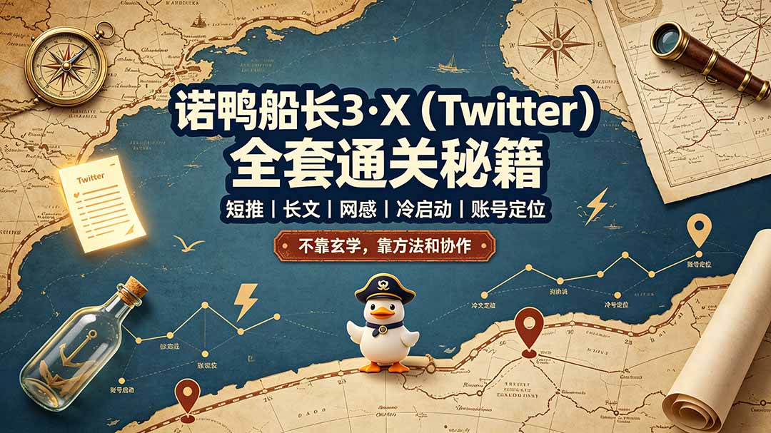 诺鸭船长3·X(Twitter-皮皮网创