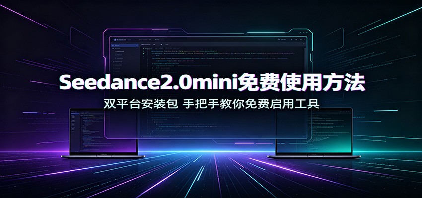 Seedance2.0mini免费使用方法：双平台安装包，手把手教你免费启用工具-皮皮网创