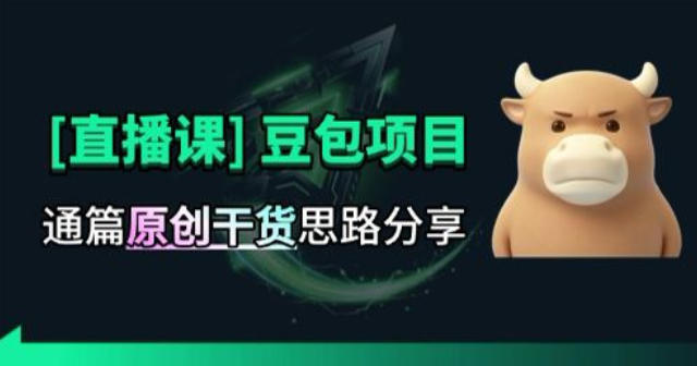 【直播课】原创思路打豆包项目,全是独家思路分析-皮皮网创