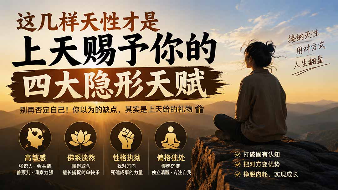 付费文章:这几样天性才是上天赐予你的四大隐形天赋-皮皮网创