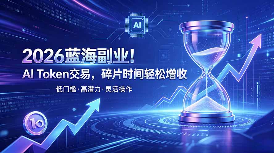 AI Token算力赛道!普通人可入局的数字副业-皮皮网创