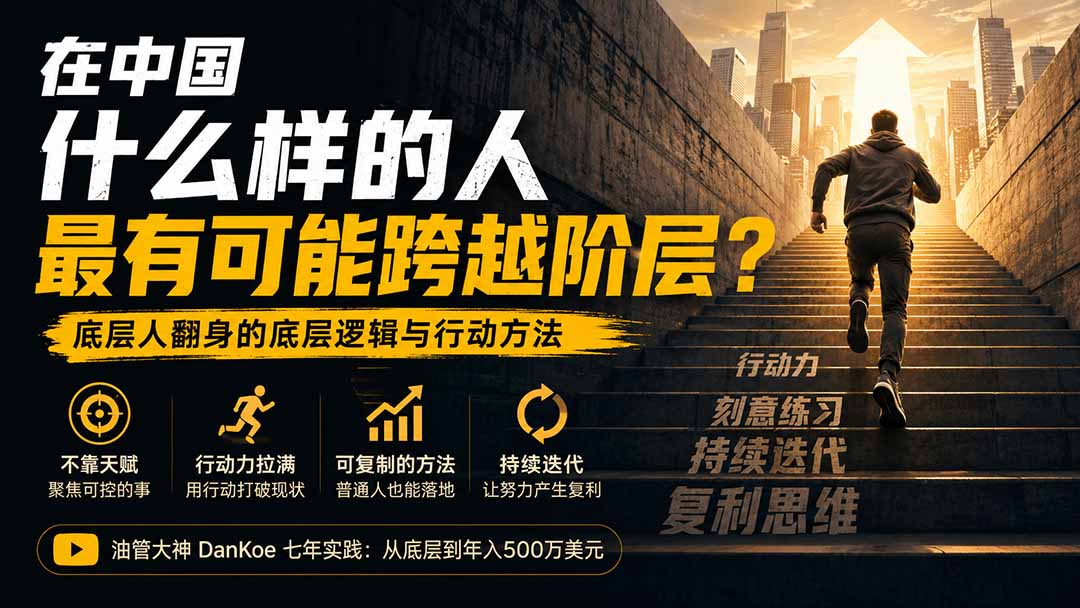 付费文章:在中国什么样的人最有可能跨越阶层?底层人翻身的方法!-皮皮网创