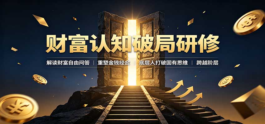 财富认知破局研修:解读