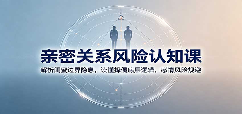 亲密关系风险认知课：解析闺蜜边界隐患，读懂择偶底层逻辑，感情风险规避-皮皮网创