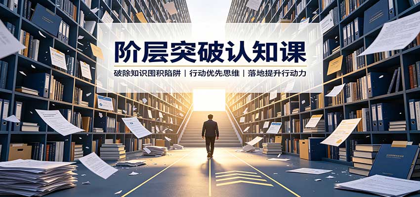 阶层突破认知课:破除知识囤积陷阱,行动优先思维,落地提升行动力-皮皮网创