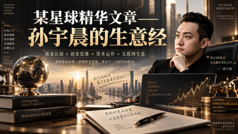 某星球精华文章——孙宇晨的生意经-皮皮网创