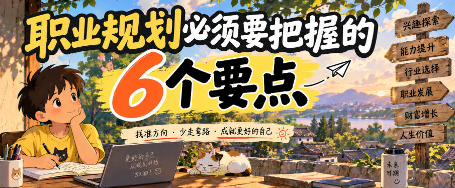 付费文章:职业规划必须要把握的6个要点-皮皮网创
