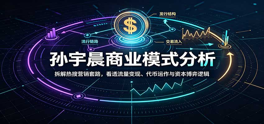 孙宇晨商业模式分析:拆解热搜营销套路,看透流量变现、代币运作与资本博弈逻辑-皮皮网创