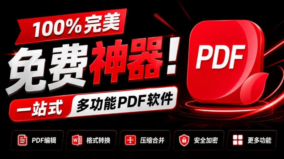 100%完美免费神器!一站式多功能PDF软件,支持PDF格式转换压缩编辑等,简约无广告,太Nice了JOPDF-皮皮网创