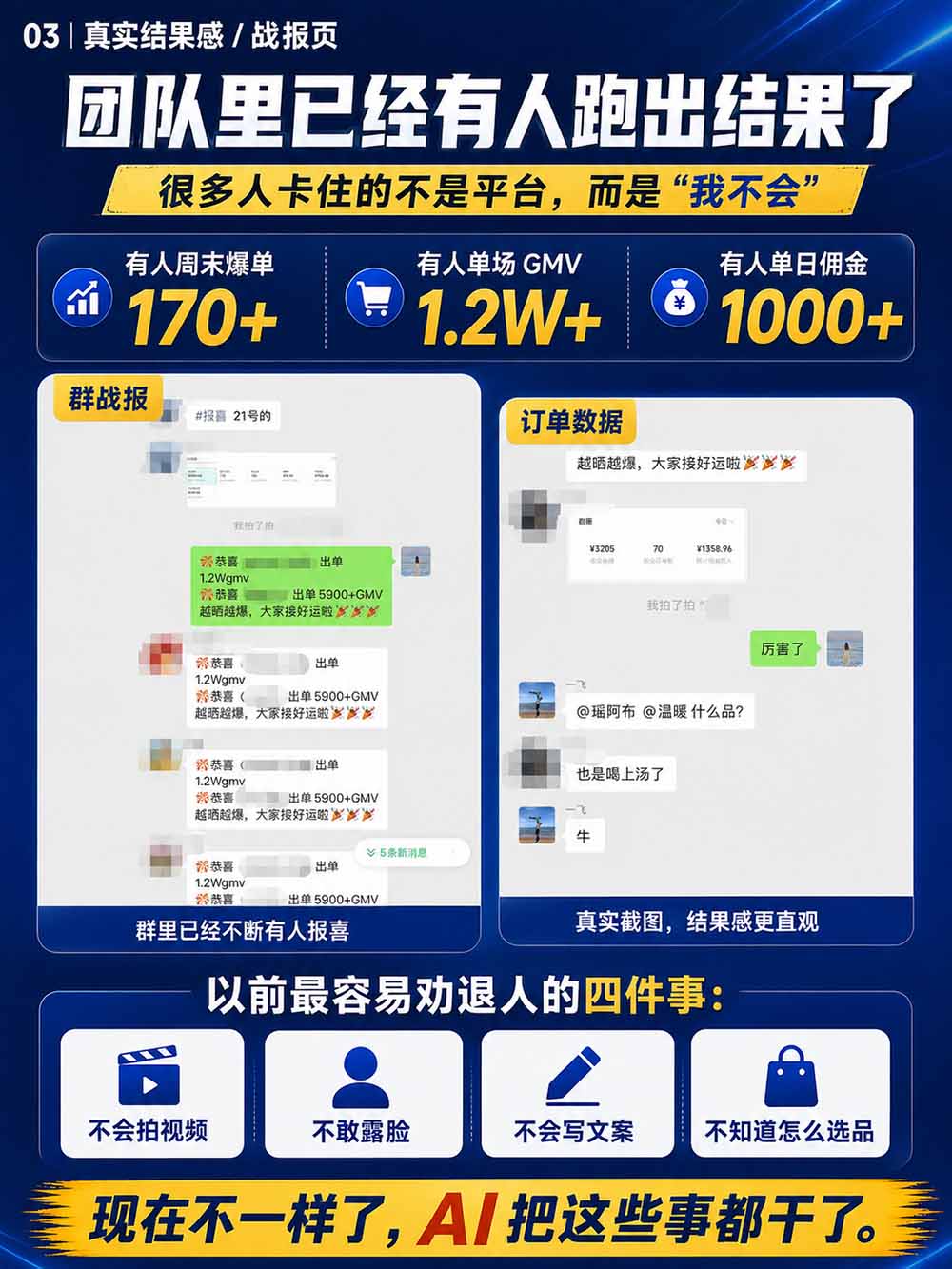 图片[5]-2026视频号AI爆品带货训练营-9月开课｜不露脸不直播，AI做视频发视频号，有人下单，你赚佣金，轻松单日佣金1000+-皮皮网创