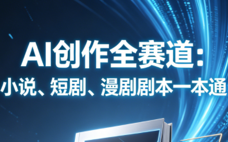 AI创作全赛道:小说、短剧、漫剧剧本一本通(更新9月)-皮皮网创
