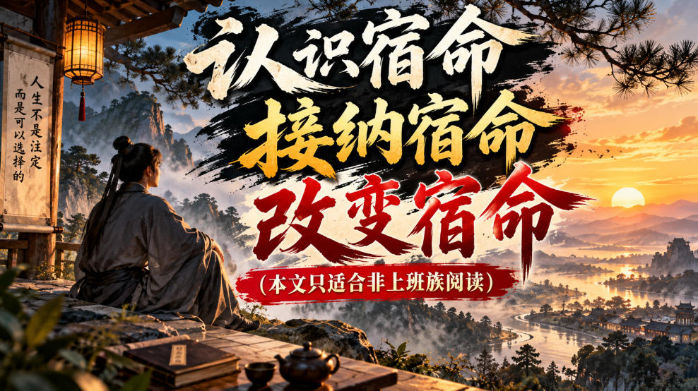 某公众号付费文章：认识宿命，接纳宿命，改变宿命(本文只适合非上班族阅读)-皮皮网创