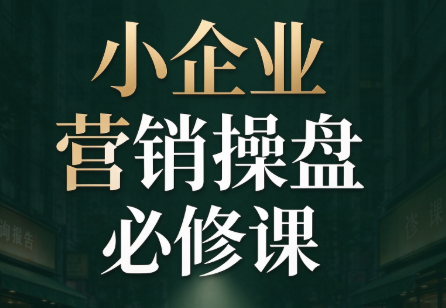 马老师·2026中小企业营销操盘必修课-皮皮网创