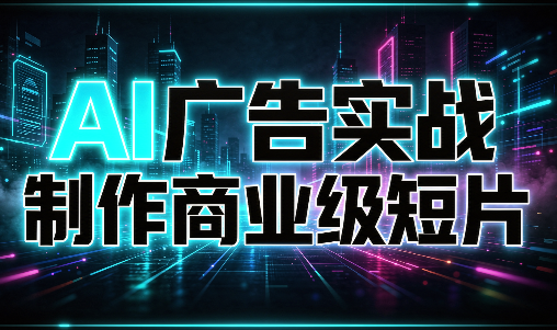 AI广告实战制作商业级短片-皮皮网创