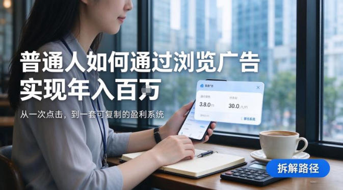 2026最新技术，24小时全自动浏览广告，全网独家项目，单台设备日入200+新手小白可快速上手，支持实地学习实地考察【揭秘】-皮皮网创