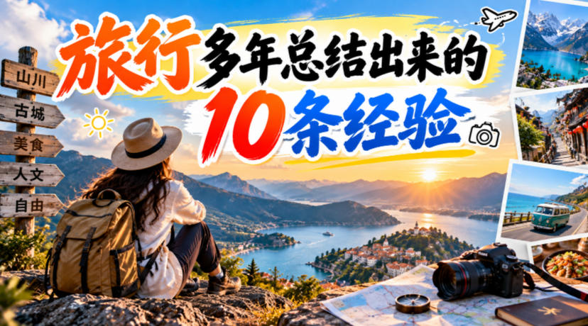付费文章：旅行多年总结出来的10条经验-皮皮网创