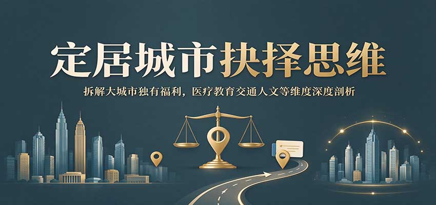 定居城市抉择思维:拆解大城市独有福利,医疗教育交通人文等维度深度剖析-皮皮网创