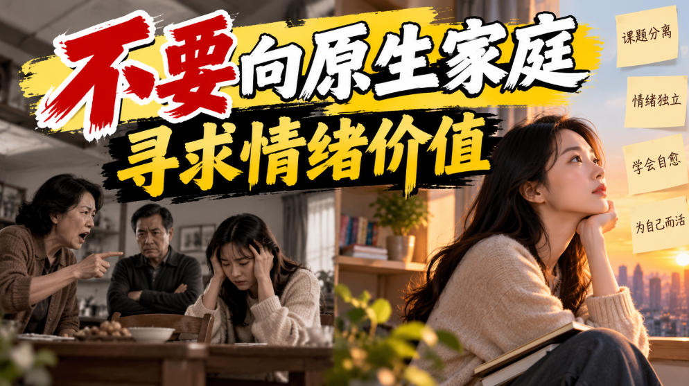 某公众号付费文章:不要向原生家庭寻求情绪价值-皮皮网创