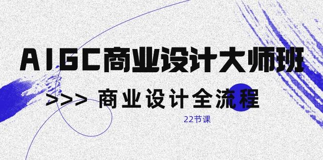 AIGC-商业设计大师班，商业设计全流程(22节课-皮皮网创