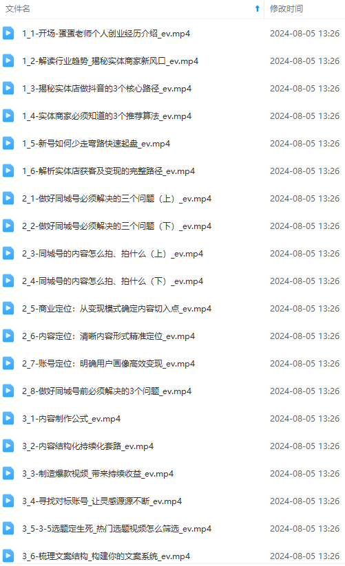 图片[1]-实体店老板获客特训营：认知、定位、文案、矩阵、直播、AI等(72节-皮皮网创