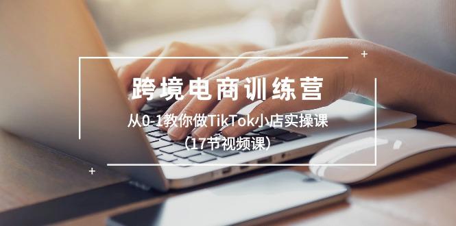 跨境电商训练营：从0-1教你做TikTok小店实操课(17节视频课-皮皮网创