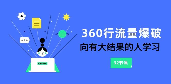 360行流量爆破，向有大结果的人学习(更新58节课)-皮皮网创