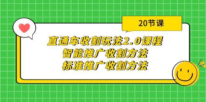 (9692期)直通车收割玩法2.0课程：智能推广收割方法+标准推广收割方法(20节课)-皮皮网创