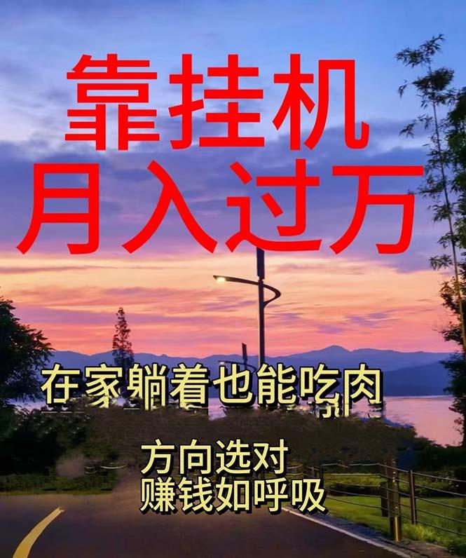 靠挂机，日入1000+，躺着也能吃肉，电脑手机都可挂-皮皮网创