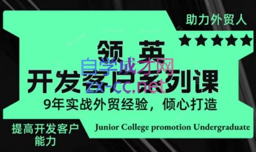城哥·领英开发客户系列课-皮皮网创