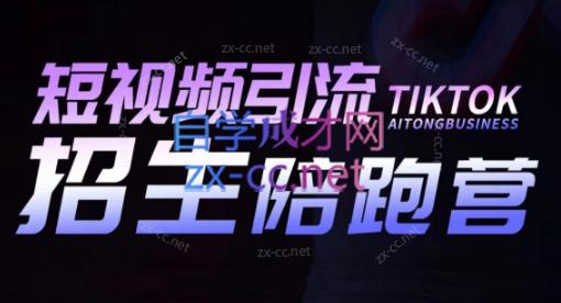 吴天老师·短视频引流招生陪跑营-皮皮网创