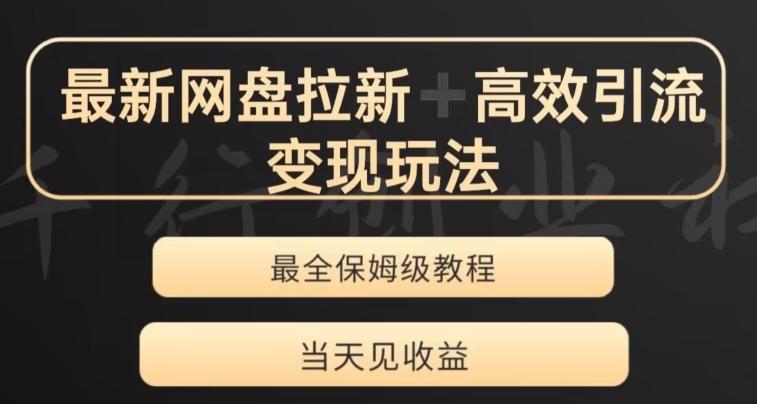 最新最全夸克网盘拉新变现玩法，多种裂变，举一反三变现玩法【揭秘】-皮皮网创