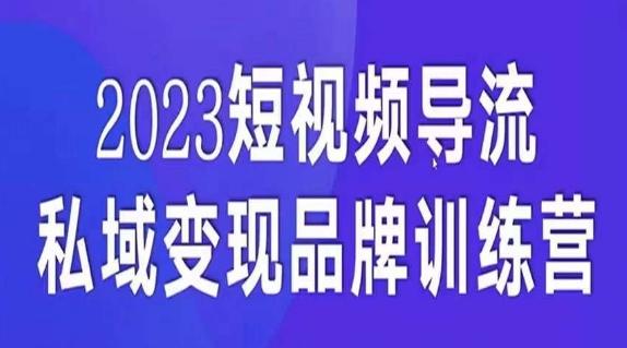 短视频导流·私域变现先导课，5天带你短视频流量实现私域变现-皮皮网创